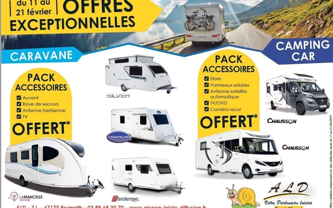 ** OFFRE EXCEPTIONNELLE ** Du 08 au 21 Février, pour tout véhicule neuf acheté, le pack accessoires est OFFERT !